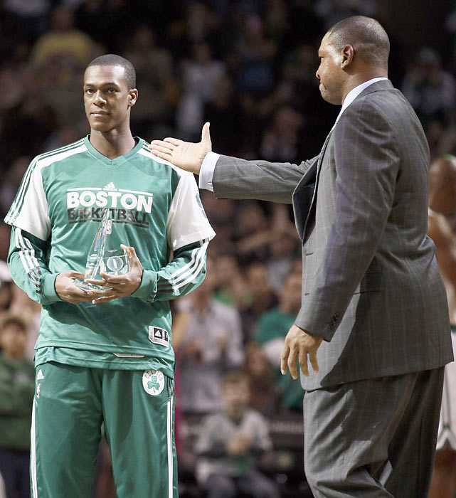  Rajon Rondo and  Doc Rivers